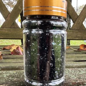 Black Metallic Foil Flakes