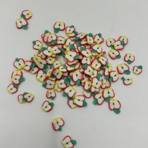 polymer clay slices