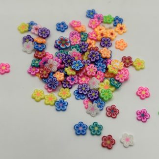 polymer clay slices
