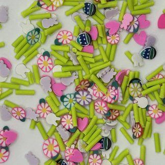 polymer clay slices