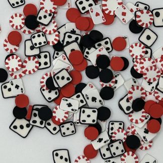 polymer clay slices