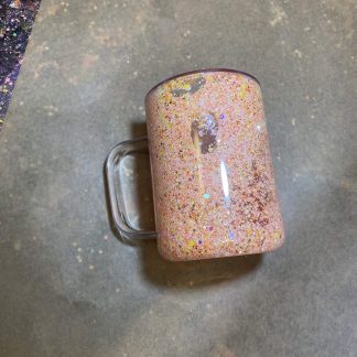 17oz Glitter Globe Mug